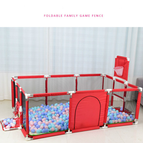 Big Children Playpen Kids Safety Barrier Baby Playpen For Child Pool Balls Newborn Fence Playpen For Baby Pool ► Photo 1/5