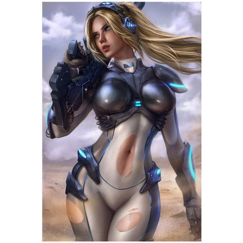 Heroes of the Storm StarCraft game cartoon poster canvas painting home decoration painting study  wall pictures for living room ► Photo 1/5