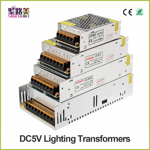 High-quality DC5V 12V 24V 36V led Strip Power to Adapter AC100-240V 1A 2A 3A 4A 5A 6A 8A 10A 15A 20A 30A 40A 50A 60APower Supply ► Photo 1/2