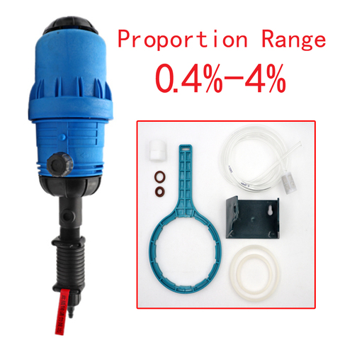 Proportioning Dispenser Dosing Pump Liquid Doser Plastic Controllable Injector Livestock Fertilizer Irrigation Water Powered ► Photo 1/4