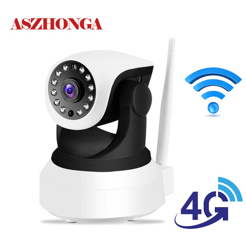 Wireless 4G WiFi Security Camera HD 1080P PTZ IP Camera Indoor Dog Home CCTV Surveillance IR Night Vision Baby Monitor Cam ► Photo 1/6