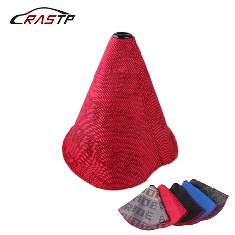 JDM Style Bride Canvas Universal Shift Lever Knob Boot Cover Racing Shift Knob Collars   RS-SFN059 ► Photo 1/6
