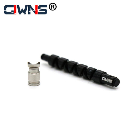 For shimano SLX150,151,SLXDC droplet hemp shaft. Half moon alloy fittings ► Photo 1/3