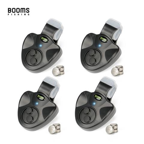 Booms Fishing E01 Fish Bite Alarm Electronic Buzzer on Fishing Rod with Loud Siren Daytime Night Indicator with LED Light ► Photo 1/6