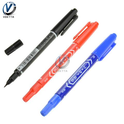 CCL Anti-etching PCB Circuit Board Ink Marker Double Pen for DIY PCB Repair the printed Circuit Diagram ► Photo 1/6