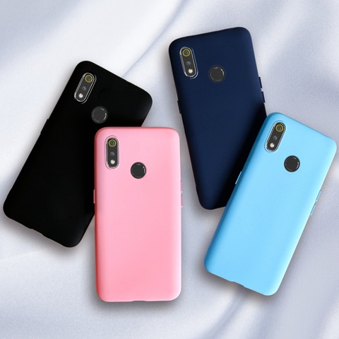 For Realme 3 3 Pro Case Candy Soft Silicone TPU Skin Back Cover For OPPO Realme 3 Pro RMX1851 3i Realme3 Phone Case Coque Fundas ► Photo 1/6