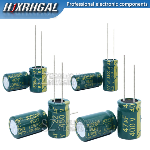 1PCS 10V 16V 25V 35V 50V 400V High Frequency Low ESR Aluminum electrolytic Capacitor 100UF 220UF 330UF 470UF 680UF 1000UF 1500UF ► Photo 1/6