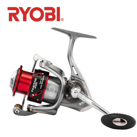 RYOBI FINESSE fishing reels spinning 2000/3000/4000/6000/8000 6+1 Sealed BB reel fishing saltwater wheel gear ratio 5.0:1/5.1:1 ► Photo 1/6