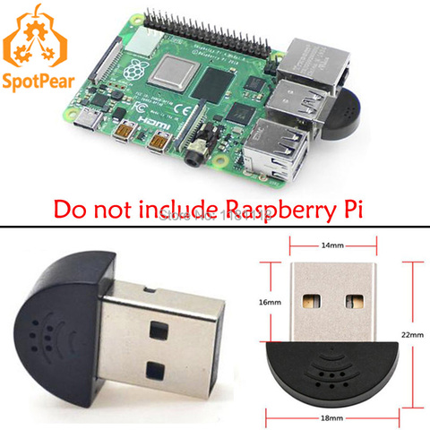 Raspberry Pi Mini USB Microphone free Driver ► Photo 1/6