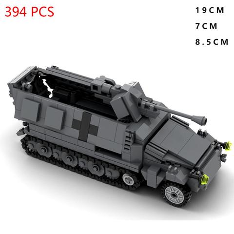 hot lepining military WW2 technic Germany 251 Troop carrier army vehicles weapons war Building Blocks model bricks toys for gift ► Photo 1/1
