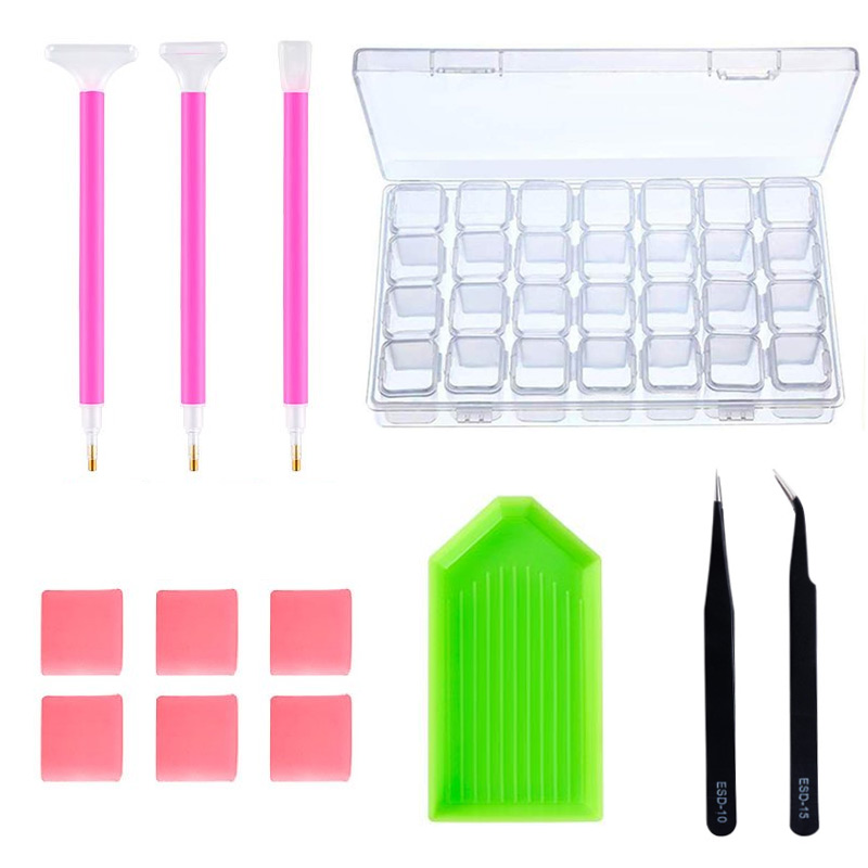 88x Diamond Painting Accessories Kits 5D Diamond Embroidery Painting Tools New 