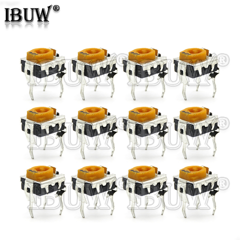 20PCS WH06-2C 100 200 500 1K 2K 5K 10K 20K 50K 100K 200K 500K 1M ohm Trimmer Potentiometer variable resistors WH06 ► Photo 1/6