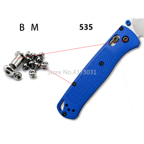 1set Butterfly Knife 535 Handle Screw Accessories Titanium Alloy 535 Refitting Screws EDC Accessories ► Photo 1/5