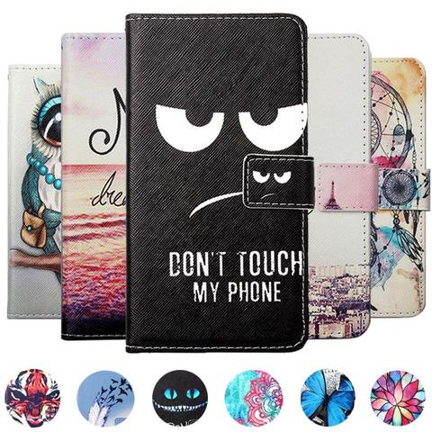 wallet case For DEXP A350 AL350 MIX AS155 BL155 BL160 BL350 G450 Elephone U5 Flip Leather Protective mobile Phone Cover ► Photo 1/1