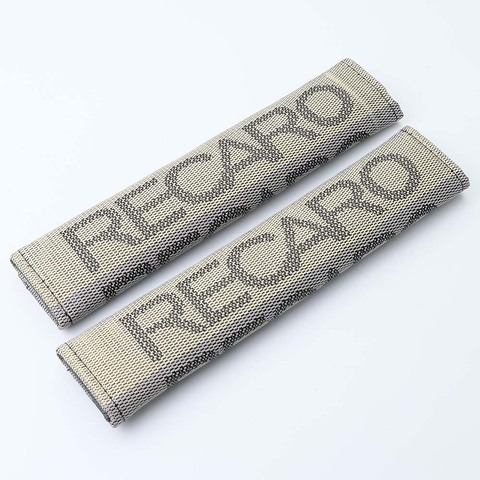 JDM Style RECARO Hyper Fabric Seat Belt Cover Shoulder Strap Pads Harness Pads for Universal Car Seat Belt ► Photo 1/6