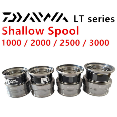 DIY SLP silver shallow spool for DAIWA Spinning fishing reel REVROS  CROSSFIRE LT LEGALIST LT EXCELER LT ► Photo 1/6