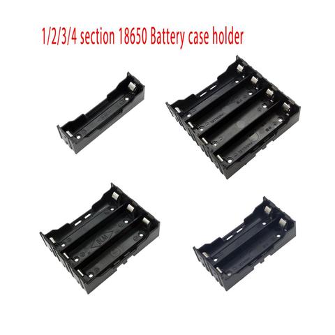 DIY 1/2/3/4 Section 18650 Plastic Battery Case Holder Storage Box For 18650 Rechargeable Battery 3.7V ► Photo 1/5