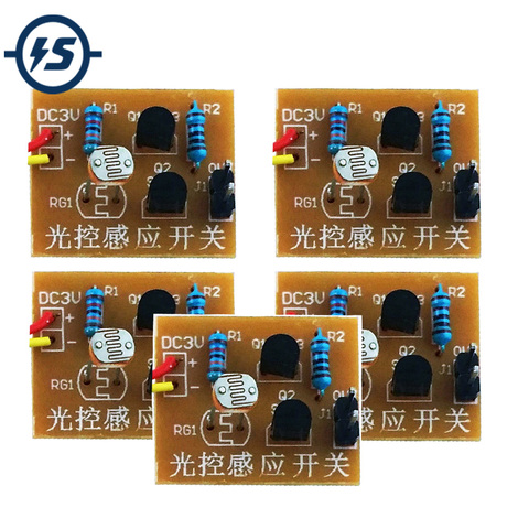 Electronic DIY Kit 5pcs/lot Light Control Sensor Switch  Photosensitive Induction Switch Trainning Integrated Circuit Suite ► Photo 1/6