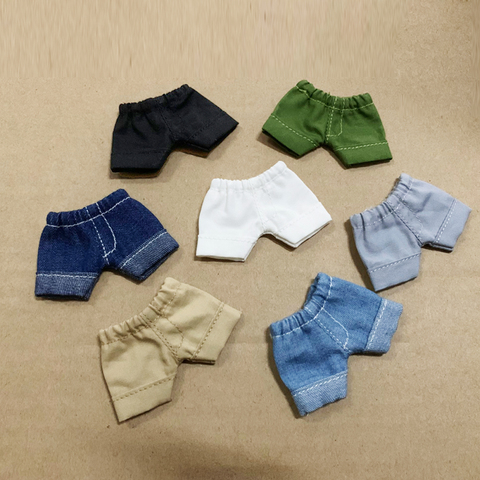 ob11 doll clothes Casual pants 1/12 bjd GSC body Shorts trousers For doll Dress jeans accessories ► Photo 1/6