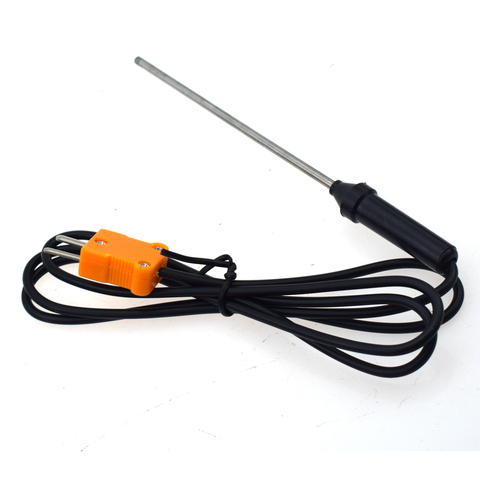 1PCS 1M TP-02 K Type Thermometer Temperature Sensor Thermocouple Probe -40~750 for 6801B/902C/82040 ► Photo 1/5