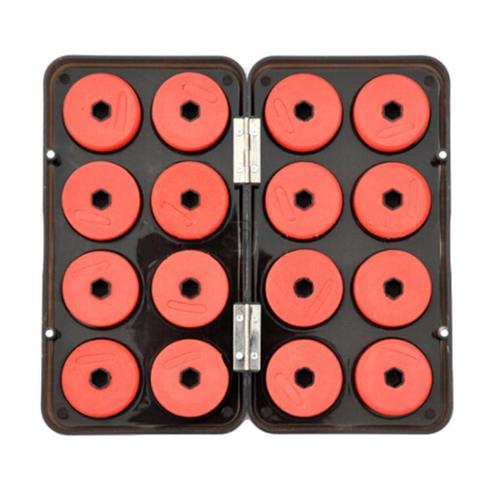 16pcs Foam Spools Line Box Winding Board Fishing Line Shaft Fishing Lure Hook Rig Bait Storage Case Pesca Fishing Tackle Box 8 ► Photo 1/6