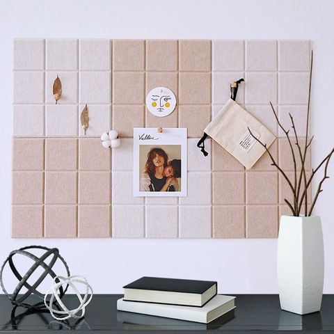 Nordic Style Felt Background Letter Board Photo Wall Household Message Display 24BB ► Photo 1/5