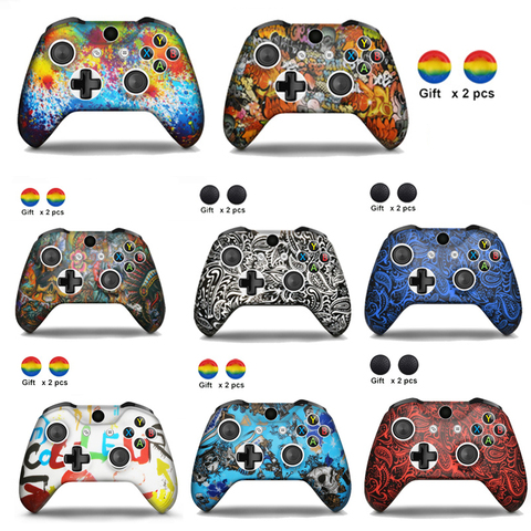 For Xbox One Slim Joystick Soft Silicone Protective Controller Cover for XBox One X S Camouflage Cover Grips Caps ► Photo 1/6