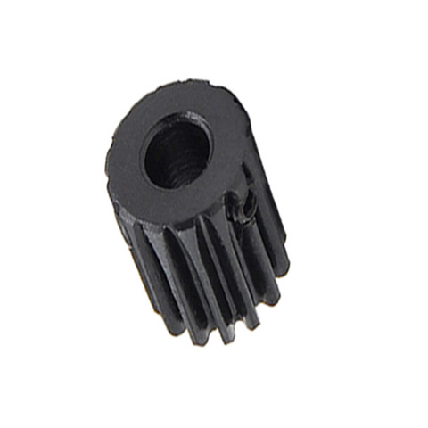 1/2/5/10/20PCS 1M 12T Spur Gear Pinion Bore 6mm Surface Black Motor Pinion Gear Mod 1 Tooth 12 Outer Diameter 14mm 45#Steel ► Photo 1/3