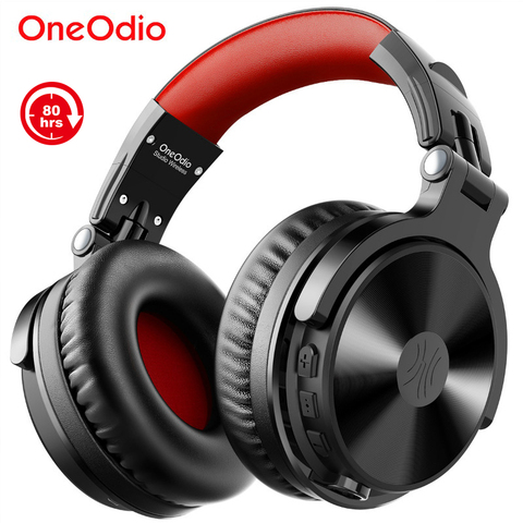 Oneodio 80h Wireless Bluetooth 5.0 Headset Wired Gaming Headphones With Microphone For PC PS4 Call Center Office Skype Headphone ► Photo 1/6