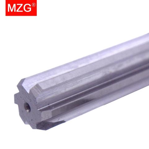 MZG  1PCS HRC55 6 Flute 4 5  6 8 12 mm Straight Flute CNC Lathe Machining Carbide Milling Tungsten Steel Milling Cutter Reamer ► Photo 1/6