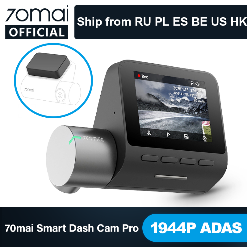 70mai Dash Cam Pro 1944P speed GPS coordinates Cam Voice Control Monitor Night Vision Wifi 70 Mai Car DVR Pro - Price history & Review | AliExpress - 70mai