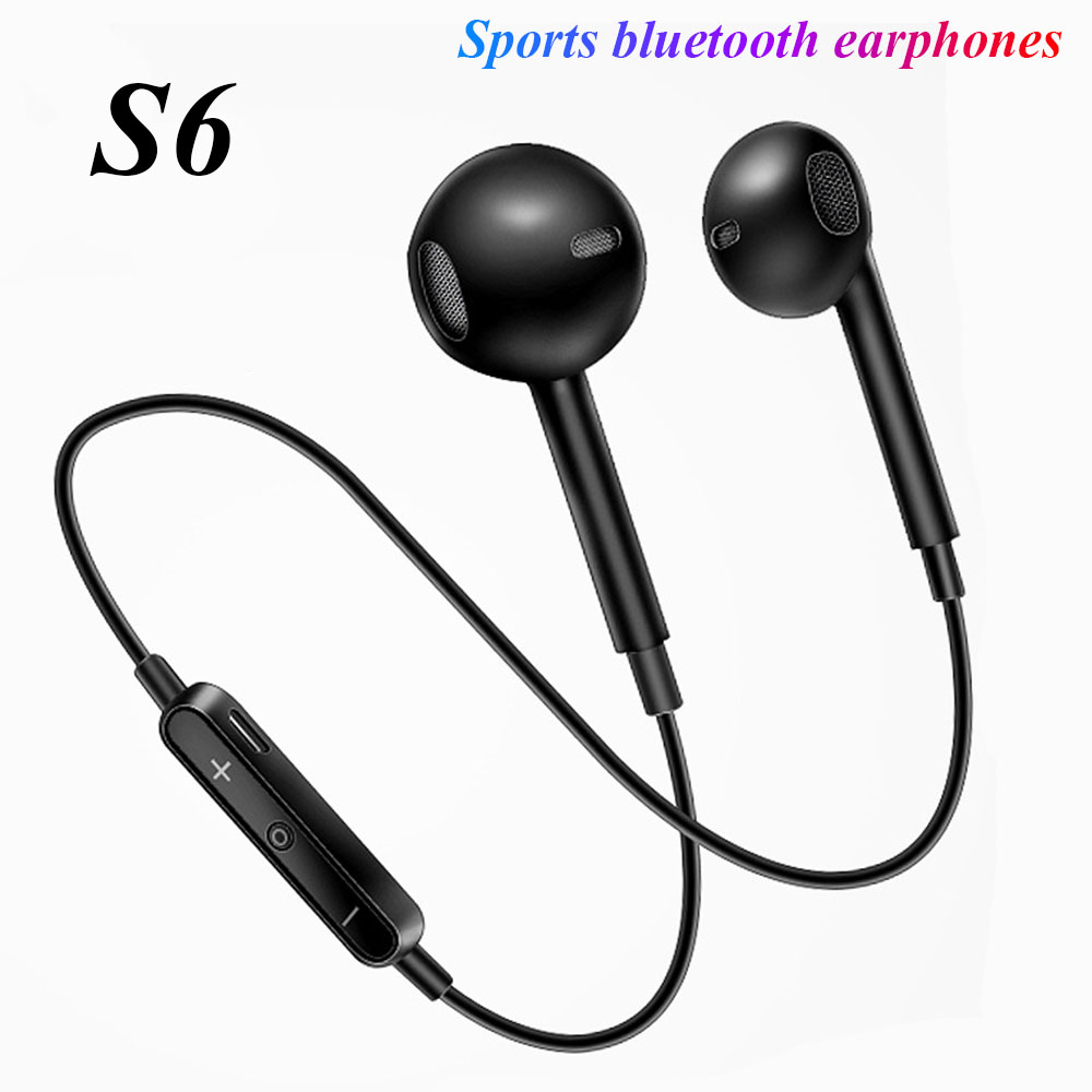 S6 Bluetooth Stereo wireless headphones With microphone Waterproof sports headphones Hands-free headset - Price history Review | AliExpress Seller - LY-Digital Store | Alitools.io