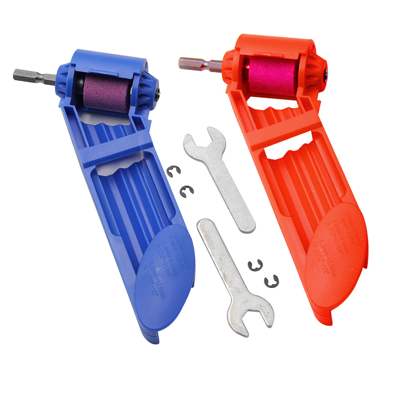 Portable Drill Bit Sharpener Sharpening Tool Corundum Resisting Grinding Wheel