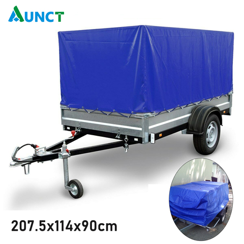 Foldable Waterproof Car Trailer Cover Outdoor Camping Rooftop Protector Dust Resistant Protection Covers Car Truck RV Boat Cover ► Photo 1/6