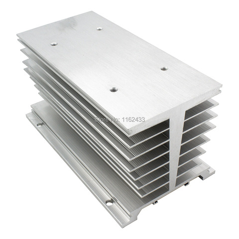 FHSI02-180 180*100*95 mm 120A three phase solid state relay SSR heat sink radiator FHS-T120 ► Photo 1/5