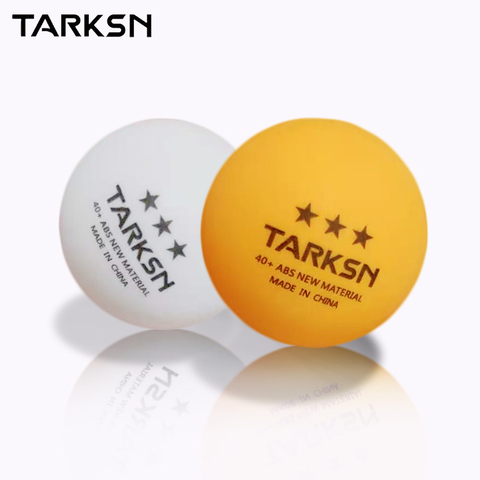 TARKSN 3 Star Ping Pong Balls 10pcs 40+mm ABS New Material Training Table Tennis balls Wholesale ► Photo 1/6