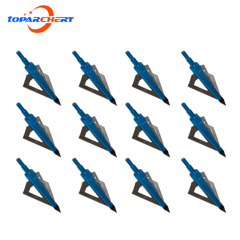 Hunting Arrow Tips Hunting Broadheads 3 Blades Archery Broadheads 125 Grain Screw-In Arrow For Traditional Bow And Compound Bow ► Photo 1/6