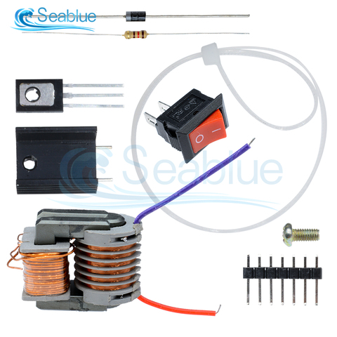 15KV High Frequency DC High Voltage Arc Ignition Generator Inverter Boost Step Up 18650 DIY Kit U Core Transformer Suite 3.7V ► Photo 1/6