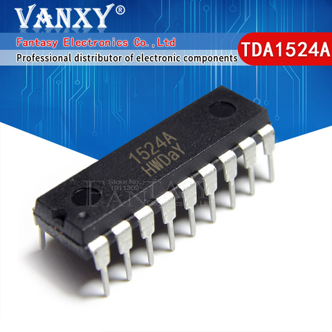 10pcs TDA1524A DIP18 TDA1524 DIP-18 1524A DIP ► Photo 1/3