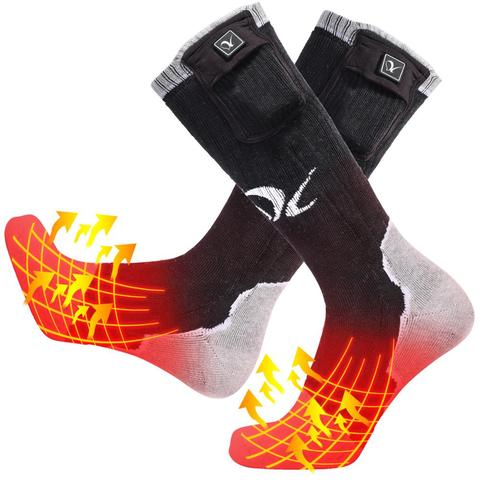 Day Wolf New Winter Heated Ski Riding Socks Men And Women Warm Fishing Heating Socks Warm Socks 2022 ► Photo 1/6