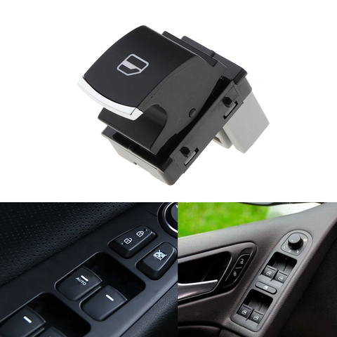 1 Button Electric Power Window Switch 5ND959855 For VW Passat B6 Golf A5 ► Photo 1/6