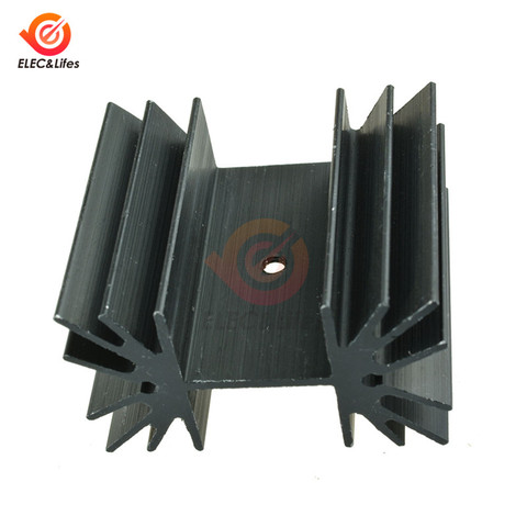 35x42x25.4mm IC Chip Aluminum Heat Sink Cooling Fin For Power Supply Module Motor Mosfet Transistors ► Photo 1/6