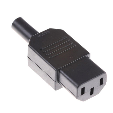 New Wholesale Price 10A 250V Black IEC C13 female Plug Rewirable Power Connector 3 pin AC Socket ► Photo 1/6