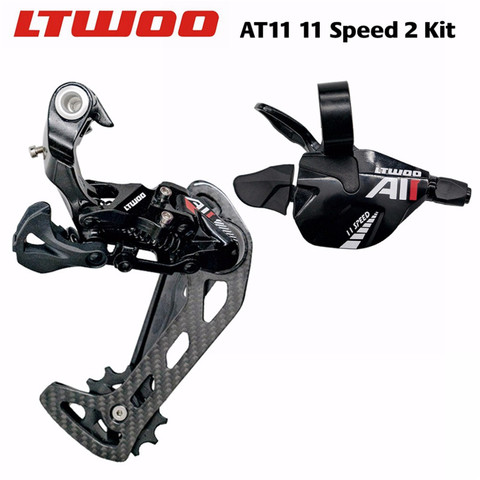 LTWOO Bike AT 11 Speed Trigger Shifter + Carbon Fibre Rear Derailleur Kits 52T for M8000 M7000 SHIMANO MTB Bicycle ► Photo 1/6