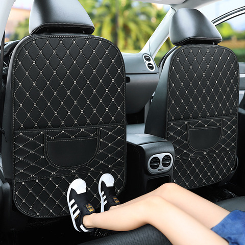 1 PCS Car Seat Back Cover Protector for Kids Children Anti Kick Pad Waterprrof Car Seat Kids Protector Car Accessories Interiors ► Photo 1/6