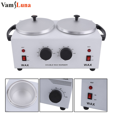 Depilatory Wax Machine Double Paraffine Warmer Wax Heater SPA Hand and Feet Epilator Hair Removal Tool ► Photo 1/6