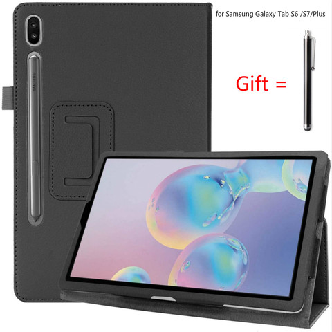 Tablet Case for Samsung Galaxy Tab S6/S7 Plus,Flip Cover for Samsung Tab S6 10.5 2022/S7 11/Plus 12.4 2022 Magnetic Leather Case ► Photo 1/6