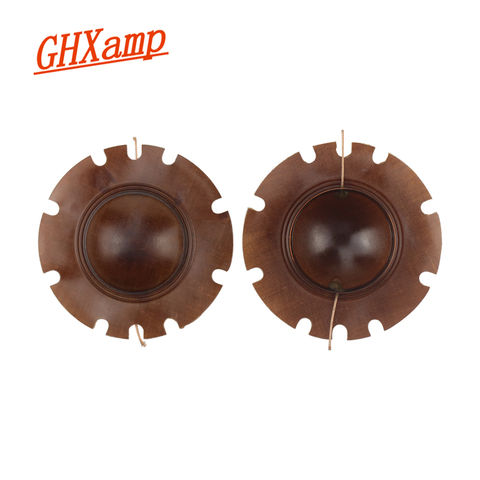 Ghxamp 51.5mm Tweeter Voice Coil 100W Broadcast Horn Tweeter Sound Film Convex Wide Side 2PCS ► Photo 1/6