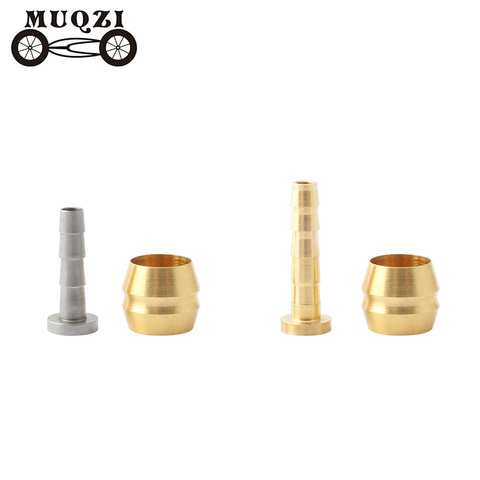 MUQZI 4 pairs Bike Bh90 Bh59 Hydraulic Disc Brake Olive Connect Insert Mtb Road Bicycle Brake Hose Cable Olive Needle Sleeve ► Photo 1/6