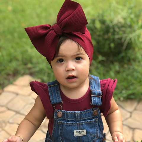 Buy Online Baby Hair Accessories Bandeau Bebe Fille Headband Baby Girl Headbands For Girls Baby Headband Baby Turban Bows Diadema Bebe Alitools
